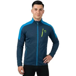 Karpos Puez Fleece Mit Durchgehendem Reißverschluss - Midnight / Diva Blue - 2XL