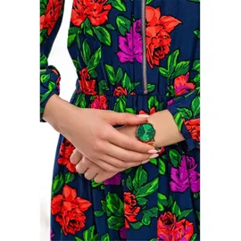 Casio COLLECTION Damenuhr (Ø 30 mm) - Grün/Gold