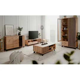 Die Möbelfundgrube Harmony Mehrfarbig Eiche 110,5 x 42 x 67 cm