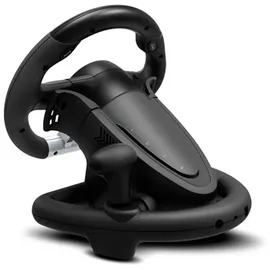 Krom NXKROMKWHL Lenkrad- und Pedale-Set Schwarz PC / PS3 / PS4 / Xbox One