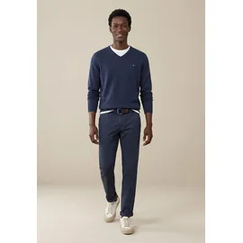 FYNCH-HATTON Strickpullover mit V-Ausschnitt Blau M
