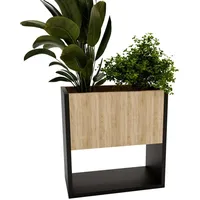 Craftpak Blumenkasten, Sonoma Eiche, Rechteckig, 44x45x22.6 cm, Gartenzubehör, Blumentöpfe
