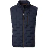 CASA MODA Steppweste Basic in Blau | Gr.: 4XL