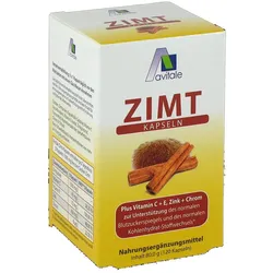 Avitale ZIMT 500 mg+Vitamin C+E 120 St Kapseln