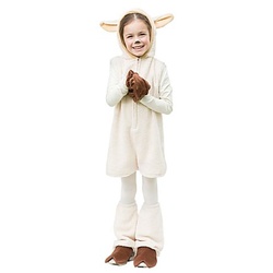 buttinette Schaf-Kostüm für Kinder, natur