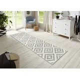 HANSE HOME Läufer »Nordic«, rechteckig, 9 mm Höhe, Kurzflor, Raute, Teppich, Weich, Esszimmer, Kinderzimmer, Flur, Modern beige