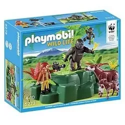 PLAYMOBIL® 5273 WWF - Zoologin bei Okapis und Gorillas