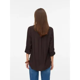 Vero Moda Hemdbluse Vmbumpy Braun M