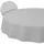 ANRO Tischdecke abwaschbar Rund 140 cm Grau