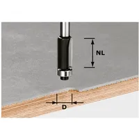 Festool Bündigfräser HW S8 D12,7/NL25