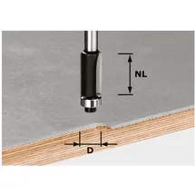 Festool Bündigfräser HW S8 D12,7/NL25