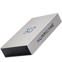 Hurricane 3TB Externe Aluminium Festplatte 3.5" USB 3.0 PC Mac Laptop Xbox PS5