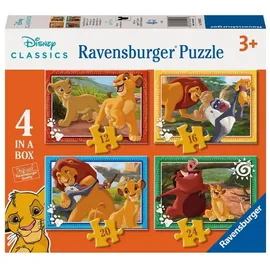 Ravensburger der König der Löwen 4-in-1-Puzzle