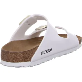 Birkenstock Arizona Birko-Flor Lack schmal patent white 36