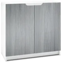 Vladon Kommode, Anthrazit, 82x78x37 cm, Wohnzimmer, Kommoden & Sideboards,