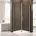 Duschkabine Nano 6mm Echtglas EX416S Duschabtrennung 80 x 80 x 195 cm