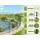 prestige home living outdoor Teichzaun Oberbogen 390 x 79 cm Dunkelgrün/Stahl