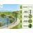 prestige home living outdoor Teichzaun Oberbogen 390 x 79 cm Dunkelgrün/Stahl