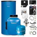 Buderus GB125 Öl-Brennwert Heizungspaket K32 mit Regelung RC310, Warmwasserspeicher SU 300, 22 kW