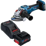 Bosch Professional, Winkelschleifer, Bosch GWS 18V-15 PSC Professional Akku Winkelschleifer 18 V 125 mm BITURBO Brushless + 1x ProCORE (125 mm)