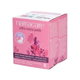Natracare Ultra Extra Damenbinden Lang 8 St.