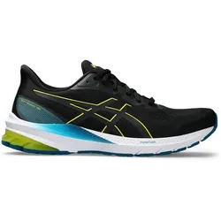 ASICS Herren Laufschuhe GT-1000 12, BLACK/BRIGHT YELLOW, 40