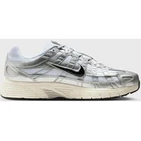 Nike P-6000 Herren White/Black/Metallic Silver 43