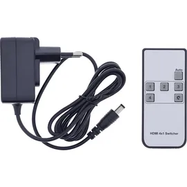 InLine HDMI Switch, 4-fach, 48Gb/s, 8K@60Hz, mit USB-C