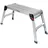 Güde Arbeitspodest Aluminium 760 x 300 mm schwarz