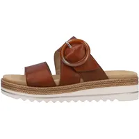 REMONTE Pantolette, Keilabsatz, Sommerschuh, Schlappen mit Zierschnalle Gr. 41,