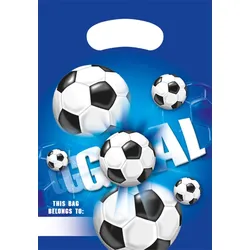 Geschenktüten - Fußball (6 Stück)