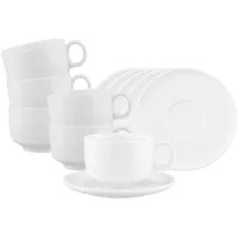 SELTMANN WEIDEN Milchkaffeetasse 0,35 l Weiß 6 St.