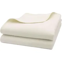 ZOLLNER Umzugsdecke,, 2er-Set 100, Baumwolle, 100x200 cm, Weiß,