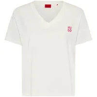 Hugo Nika Kurzarm-pyjama-t-shirt - Natural - XS