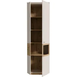 Forte Vitrine Louoto 60,7 x 41,6 x 197,2 cm Beige