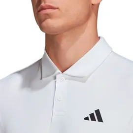 Adidas Club 3-Streifen Tennis Poloshirt White S