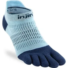 injinji Run Lightweight No-Show Toe Socks Damen 1 Paar Blau M-L