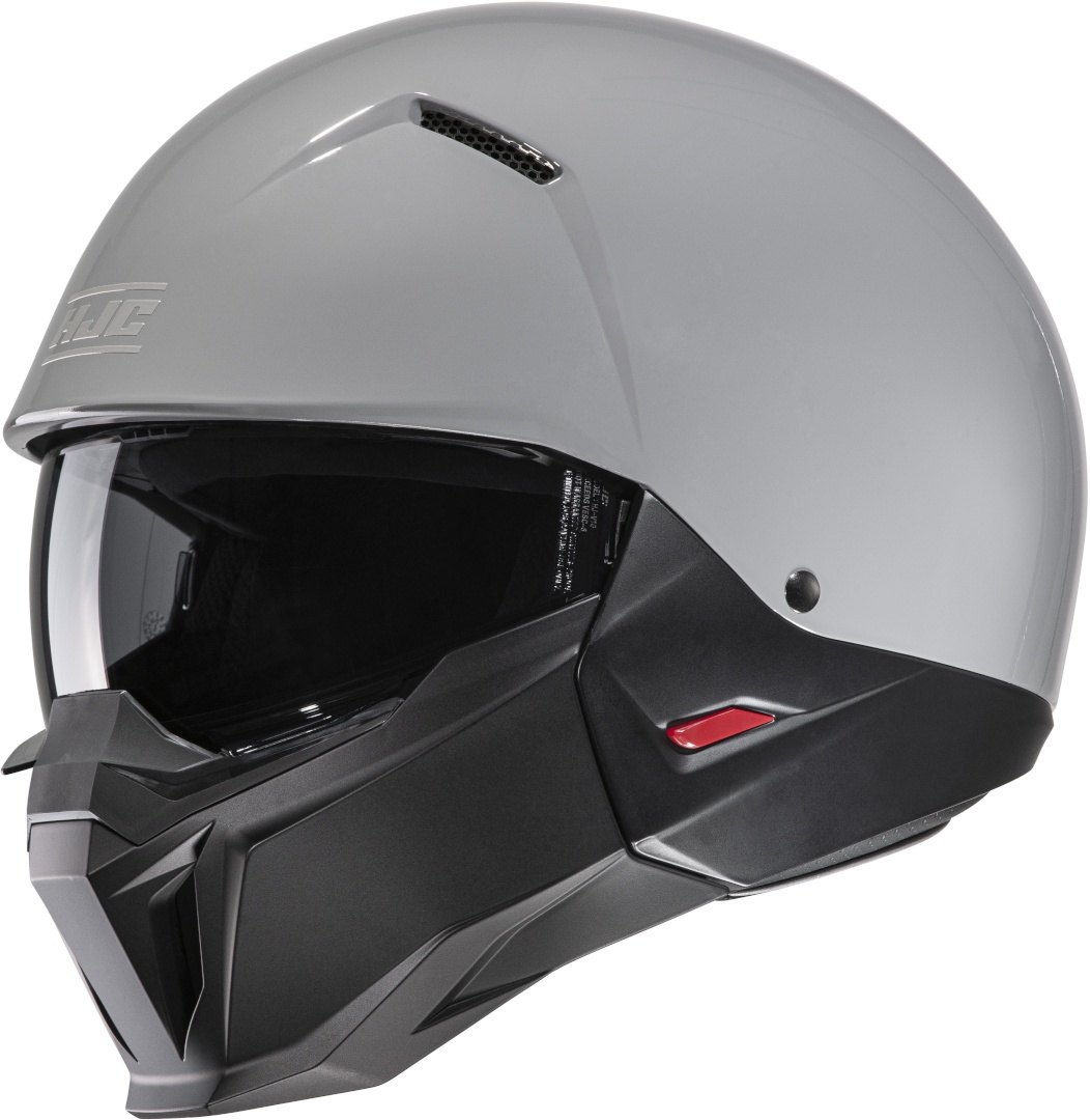 HJC i20 Solid Jet Helm, grijs, M