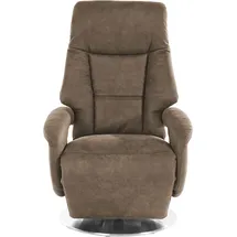 sit&more TV-Sessel Enjoy Kunstleder 74 x 109 x 77 cm Braun mit Motor und Aufstehhilfe