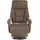 sit&more TV-Sessel Enjoy Kunstleder 74 x 109 x 77 cm Braun mit Motor und Aufstehhilfe