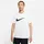 Nike Sportswear Swoosh Kurzarm-T-Shirt White / Black XL Regular