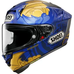 Shoei X-SPR Pro Marquez Thai, Integralhelm - Blau/Gold - L
