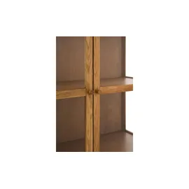 Furnhouse Vitrine 100 x 40 x 180 cm Braun