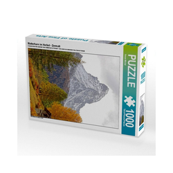 CALVENDO Puzzle CALVENDO Puzzle Matterhorn im Herbst - Zermatt 100, 1000 Puzzleteile