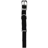 Kerbl Katzenhalsband schwarz, 10mm x 30cm mit Gummizug
