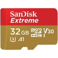 Extreme microSDHC Speicherkarte 32GB, 100MB/s, U3, V30, A1