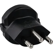 Kabelmeister SKA-6002PS Kabeladapter Swiss mains plug type J Schwarz