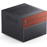 Jonsbo N4 Black, schwarz/braun (N4 Black)
