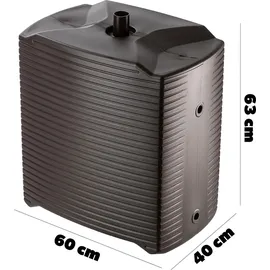 Kadax Regentonne 125 l Bronze