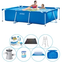 Intex Frame Pool Rechteckig 220x150x60 cm - 8-teilig - Swimming Pool Super Deal